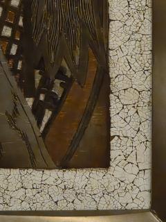 Pablo Picasso Large 1970s Italian Eggshell Lacquer Relief Panel After Picasso Sylvette 1954  - 4686816