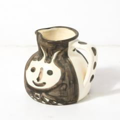 Pablo Picasso Madoura Pottery Glazed Earthenware T tes Pitcher signed Pablo Picasso - 4622612