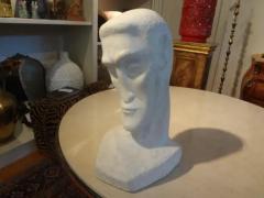 Pablo Picasso Mid Century Modern Carrara Marble Bust - 3649585