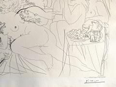 Pablo Picasso Minotaure Caressant une Femme  - 3719722