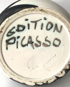 Pablo Picasso PABLO PICASSO CERAMIC PITCHER TETES VISAGES LE FAUN MADOURA ATELIER - 4531943