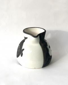 Pablo Picasso PABLO PICASSO CERAMIC PITCHER TETES VISAGES LE FAUN MADOURA ATELIER - 4531945