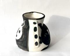 Pablo Picasso PABLO PICASSO CERAMIC PITCHER TETES VISAGES LE FAUN MADOURA ATELIER - 4531946