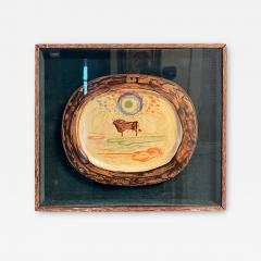 Pablo Picasso PICASSO BULL LITHOGRAPHED PAPER PLATE IN ORIGINAL FRAME - 3154444