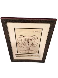 Pablo Picasso PICASSO LITHOGRAPH PICASSO AND THE HUMAN COMEDY - 4570870