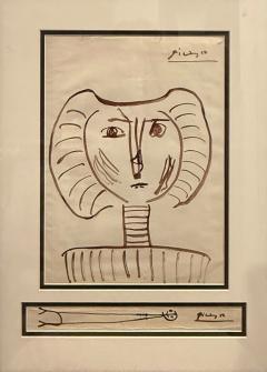 Pablo Picasso PICASSO LITHOGRAPH PICASSO AND THE HUMAN COMEDY - 4574311