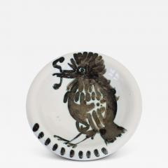 Pablo Picasso Pablo Picasso Ceramic Dish Picasso Editions Madoura Bird Motif circa 1952 - 2678655