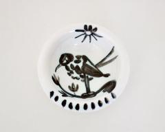 Pablo Picasso Pablo Picasso Ceramic Dish Picasso Editions Madoura Bird With Sun circa 1952 - 3126447