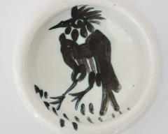 Pablo Picasso Pablo Picasso Ceramic Dish Picasso Editions Madoura Bird With Tuft c 1952 - 3050402