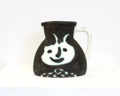 Pablo Picasso Pablo Picasso Ceramic Pitcher Tetes Visage Editions Picasso Madoura - 4476736