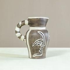 Pablo Picasso Pablo Picasso Ceramic Pitcher mod Pichet grav gris - 4487845