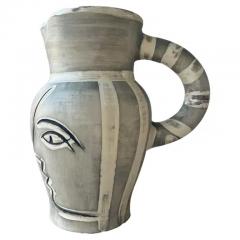 Pablo Picasso Pablo Picasso Pichet grav gris Picasso Pitcher Owl Portrait Design 1954 - 3914901