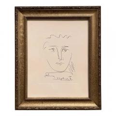 Pablo Picasso Pablo Picasso Signed Mid Century Etching Pour Roby L Age De Soleil  - 3593964