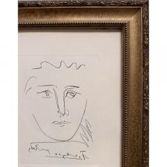 Pablo Picasso Pablo Picasso Signed Mid Century Etching Pour Roby L Age De Soleil  - 3593969