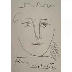 Pablo Picasso Pablo Picasso Signed Mid Century Etching Pour Roby L Age De Soleil  - 3593971
