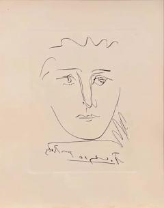 Pablo Picasso Pablo Picasso Signed Mid Century Etching Pour Roby L Age De Soleil  - 3594587