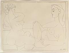 Pablo Picasso Picasso Pablo 1881 1973 Deux Femmes Sur la Plage 1956 - 2759331