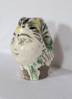 Pablo Picasso Woman s Head Crowned with Flowers Ramie 237  - 4319778