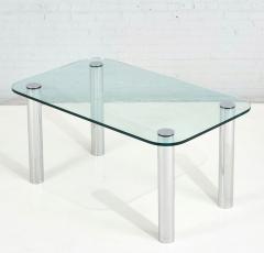 Pace Collection Chrome ad Glass Dining Table 1970 - 2419008