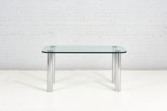 Pace Collection Chrome ad Glass Dining Table 1970 - 2419010