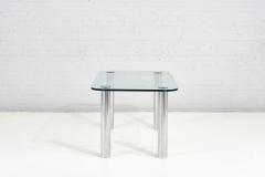 Pace Collection Chrome ad Glass Dining Table 1970 - 2419011