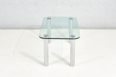 Pace Collection Chrome ad Glass Dining Table 1970 - 2419012
