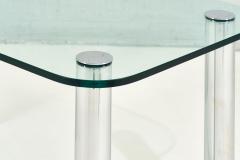 Pace Collection Chrome ad Glass Dining Table 1970 - 2419013