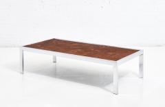 Pace Collection Copper and Chrome Coffee Table 1970 - 2122620