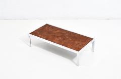 Pace Collection Copper and Chrome Coffee Table 1970 - 2122622