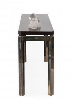 Paco Rabanne French Post War Brass and Quartz Console Table - 1438711