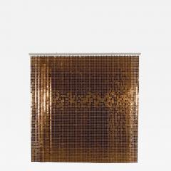 Paco Rabanne Iconic Copper Color Space Curtain by Paco Rabanne - 509086