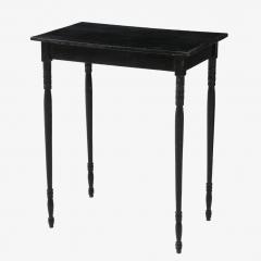 Painted Antique Side Table in Walnut and Maple American circa 1840 - 4047975