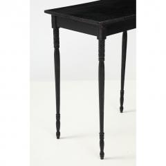 Painted Antique Side Table in Walnut and Maple American circa 1840 - 4047978