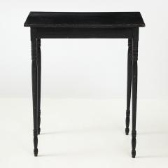 Painted Antique Side Table in Walnut and Maple American circa 1840 - 4047982