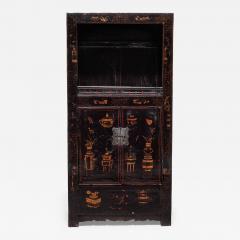Painted Book Cabinet - 4262937