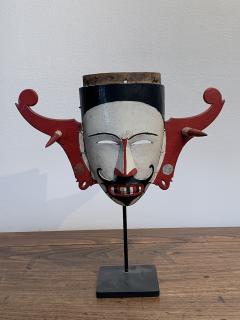 Painted Dyak Mask from Borneo Late 19th Century - 1954636