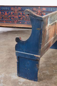 Painted Farmhouse Corner Bench - 4557821
