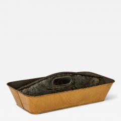 Painted Faux Grain Tole Cutlery Caddy - 2507266