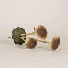 Painted French Tole Mushroom Decoration - 4180668