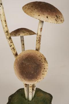 Painted French Tole Mushroom Decoration - 4180671