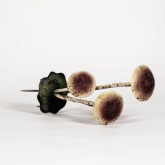 Painted French Tole Mushroom Decoration - 4181036