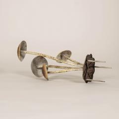 Painted French Tole Mushroom Decoration - 4181696