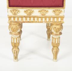 Painted Gilt Bench Made in the Style of a Gianni Versace Estate Bench - 2113441