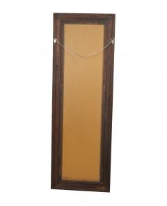 Painted Gilt and Ebonized Mid 20th Century Italian Venetian Style Wall Mirror - 4552767