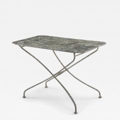 Painted Iron French Garden Table - 3104186