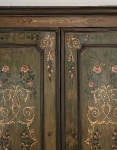 Painted Italian Baroque cabinet 18th or 19th century circa 1820 - 3687791