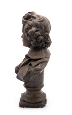 Painted Plaster Beethoven Bust - 4407739