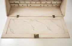 Painted Swedish Secretary 19th Century - 3320581