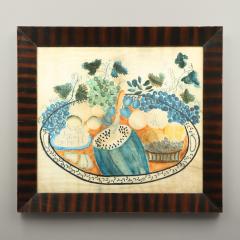 Painted Tray with Fruit - 4533338