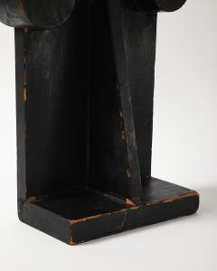 Painted Wood Sculpture - 4352413